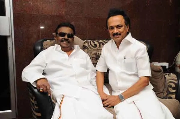mk stalin vijayakanth